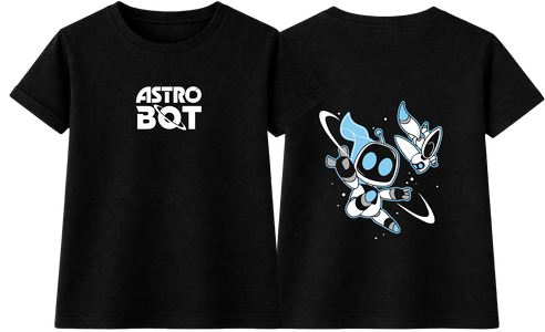 Cosmic Buddy – Astro Bot Kids T-Shirt
