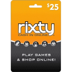 Rixty $25 Prepaid Card  for sale in Egypt from Games2Egypt