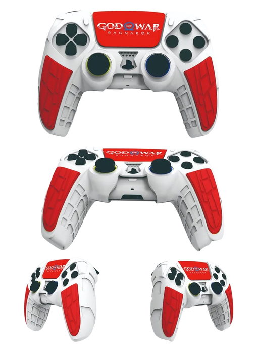 Deadskull Joystick Silicone Case Protector God of War Ragnarok White/Red  for sale in Egypt from Games2Egypt