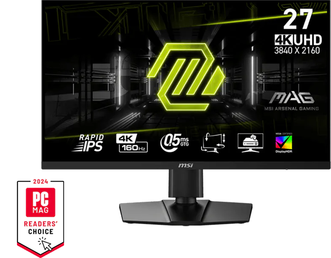 MSI MAG 274UPF E2 – 27 inch 4K UHD 160Hz IPS - Gaming Monitor