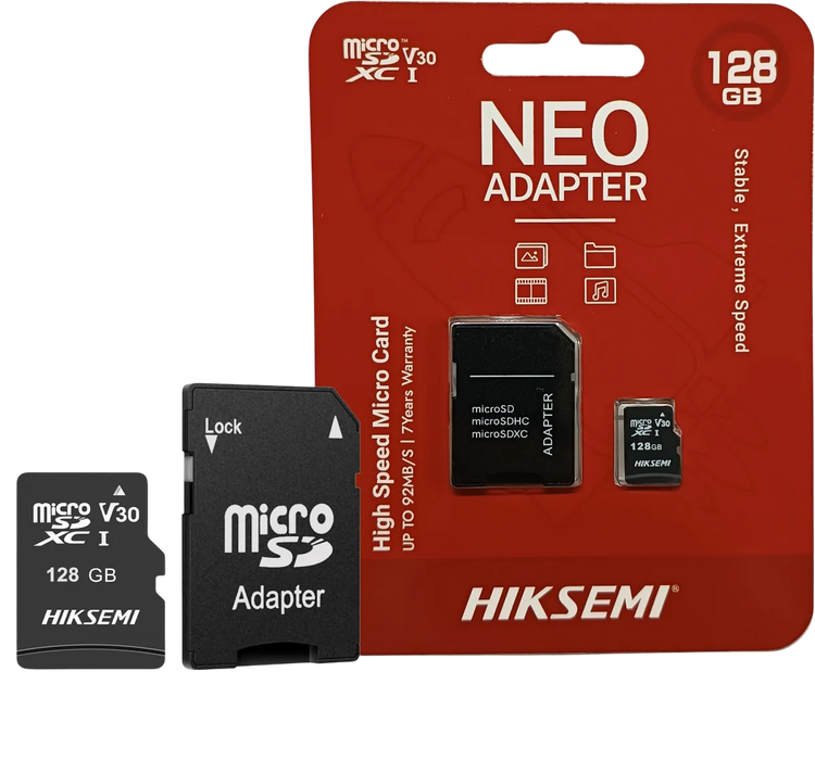 HIKSEMI NEO 128GB MicroSD Card With SD Adapter  for sale in Egypt from Games2Egypt