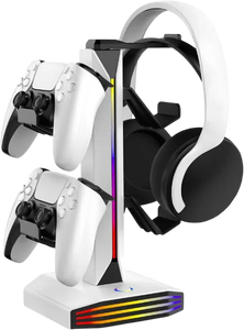 Deadskull RGB Multi-Functional 2-Controller & Headset Stand  for sale in Egypt from Games2Egypt