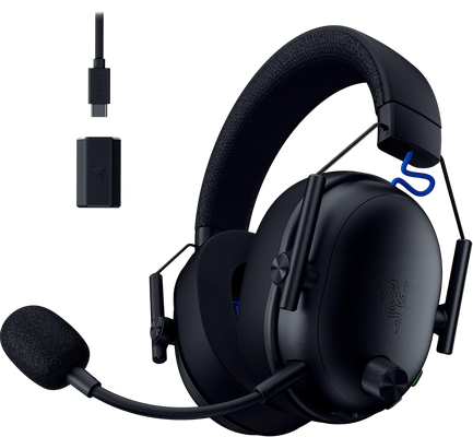 Razer BlackShark V3 for PlayStation Wireless Esports Gaming Headset - Black