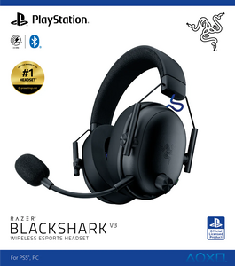 Razer BlackShark V3 for PlayStation Wireless Esports Gaming Headset - Black  for sale in Egypt from Games2Egypt