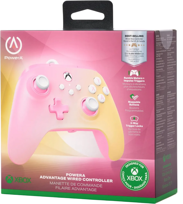PowerA Wired Controller for Xbox Series X|S - Pink Lemonade - Open Sealed  for sale in Egypt from Games2Egypt