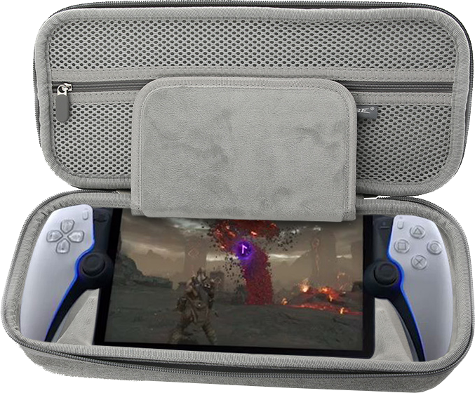 Dobe Traveler Case for PlayStation Portal (PSP) - Grey - Open Sealed  for sale in Egypt from Games2Egypt