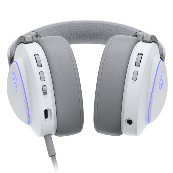 ASUS ROG Delta II Tri-mode RGB Wireless Gaming Headset - White - Open Sealed  for sale in Egypt from Games2Egypt