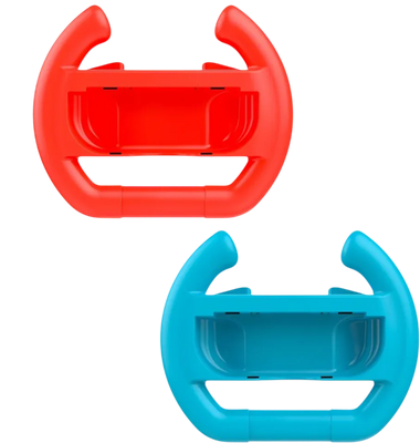 DOBE Controller Steering Wheel For Nintendo Switch Joy-Con - Red & Blue