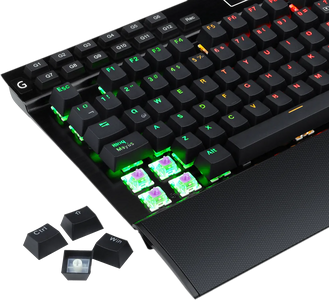 Redragon K550-1 Yama RGB Wired Gaming Keyboard Purple Switch - Black  for sale in Egypt from Games2Egypt