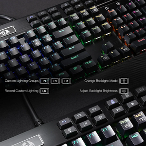 Redragon K550-1 Yama RGB Wired Gaming Keyboard Purple Switch - Black  for sale in Egypt from Games2Egypt