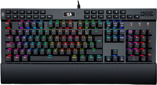 Redragon K550-1 Yama RGB Wired Gaming Keyboard Purple Switch - Black -  for sale in Egypt from Games2Egypt