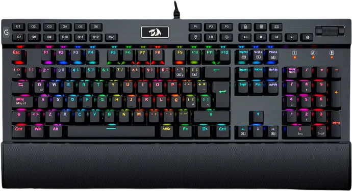 Redragon K550-1 Yama RGB Wired Gaming Keyboard Purple Switch - Black  for sale in Egypt from Games2Egypt