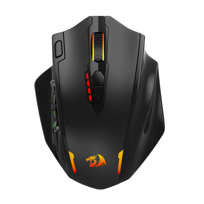 ريدراجون M913 إمباكت إليت ماوس ألعاب لاسلكي أر جي بي – أسود  للبيع في مصر من خلال Games2Egypt