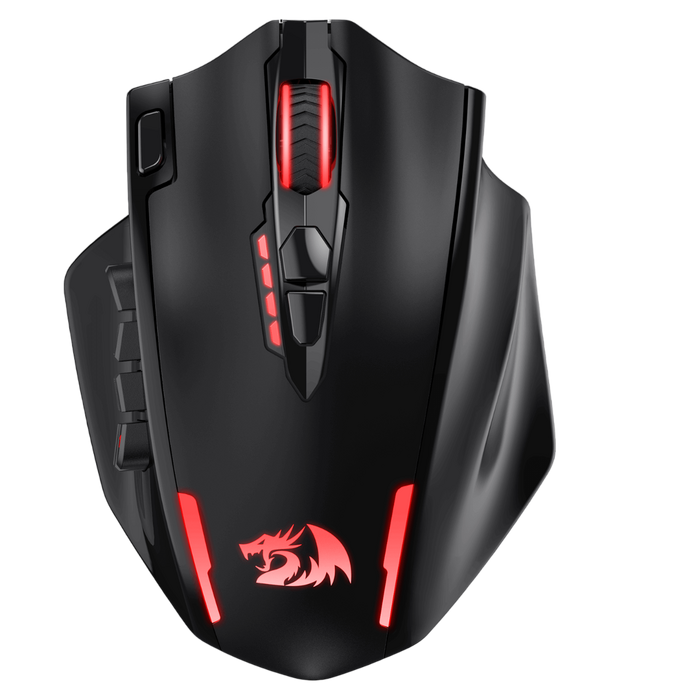 ريدراجون M913 إمباكت إليت ماوس ألعاب لاسلكي أر جي بي – أسود  للبيع في مصر من خلال Games2Egypt