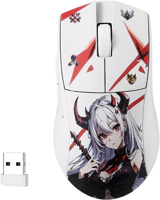 Redragon M916AK-PRO 3-Mode Wireless Gaming Mouse - White  for sale in Egypt from Games2Egypt