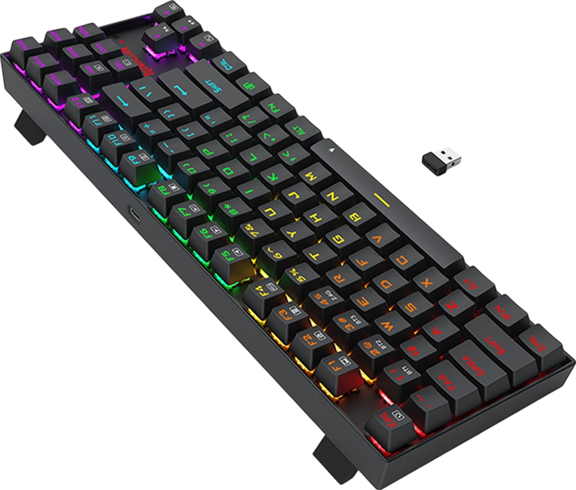 Redragon K552-KRS TKL RGB Mechanical Gaming Keyboard - Red Switch   for sale in Egypt from Games2Egypt