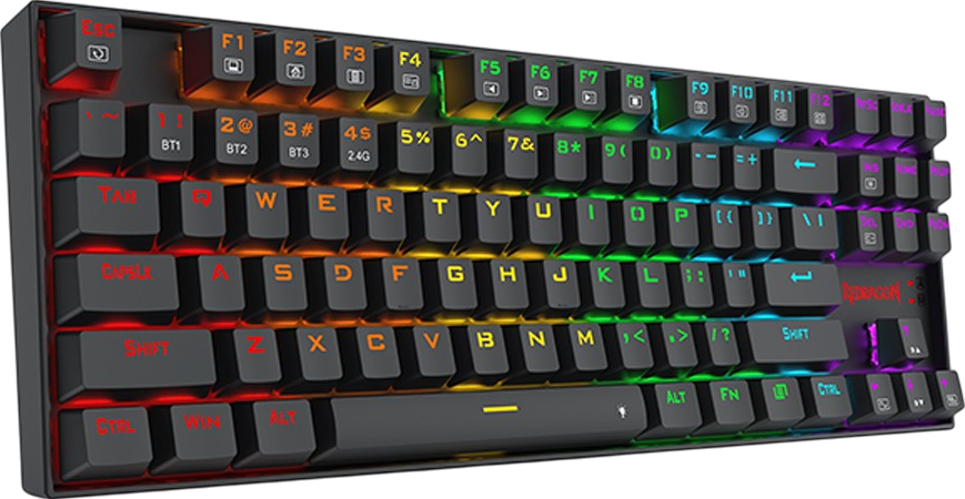 Redragon K552-KRS TKL RGB Mechanical Gaming Keyboard - Red Switch   for sale in Egypt from Games2Egypt