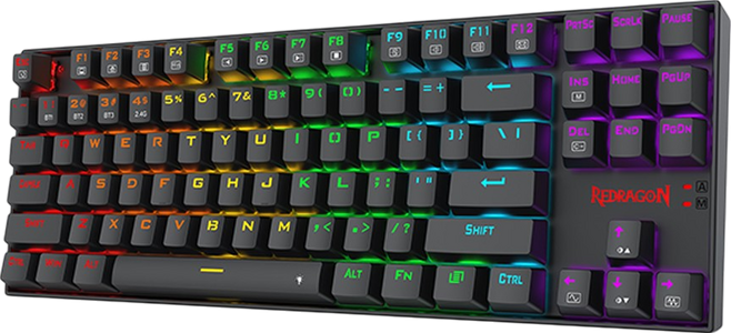 Redragon K552-KRS TKL RGB Mechanical Gaming Keyboard - Red Switch   for sale in Egypt from Games2Egypt