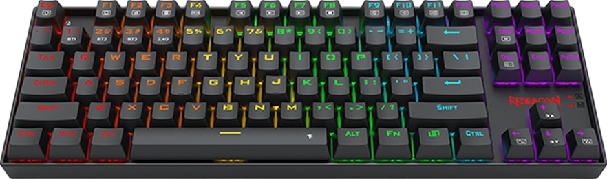 Redragon K552-KRS TKL RGB Mechanical Gaming Keyboard - Red Switch   for sale in Egypt from Games2Egypt