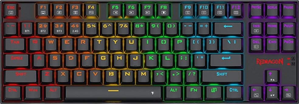 Redragon K552-KRS TKL RGB Mechanical Gaming Keyboard - Red Switch   for sale in Egypt from Games2Egypt