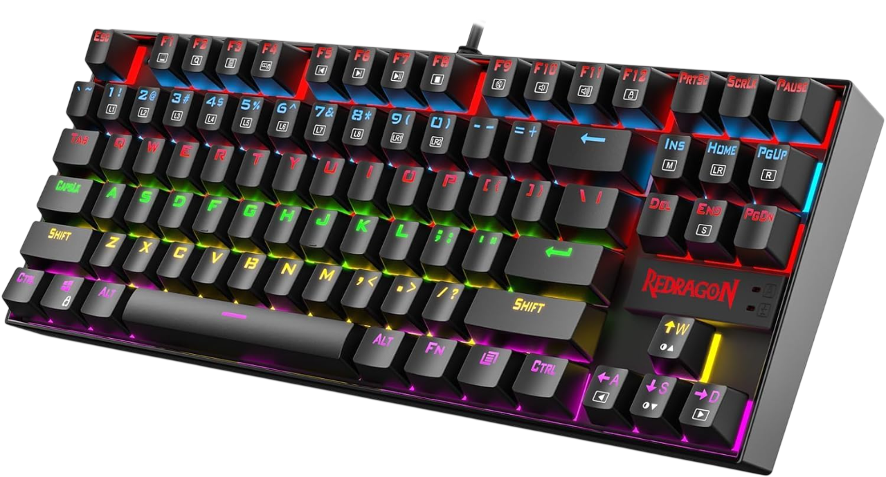 Redragon K552 KUMARA Wired Mechanical Gaming Keyboard - Red Switch   for sale in Egypt from Games2Egypt