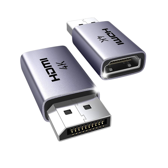 يوجرين DP130 محوّل DisplayPort إلى HDMI بدقة 4K – قطعتان - بدون ملصق  للبيع في مصر من خلال Games2Egypt