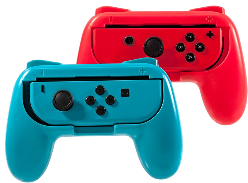 DOBE TNS-851B Handle Grip for Nintendo Switch OLED Joy-Con - Red & Blue  for sale in Egypt from Games2Egypt
