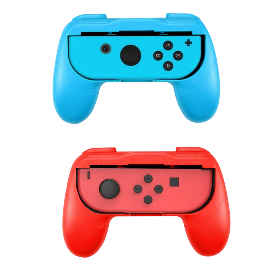 DOBE TNS-851B Handle Grip for Nintendo Switch OLED Joy-Con - Red & Blue – image 2