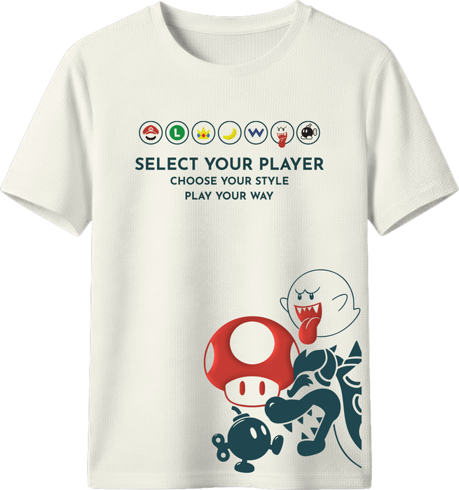 Play Your Way – Mario Kids T-Shirt  for sale in Egypt from Games2Egypt