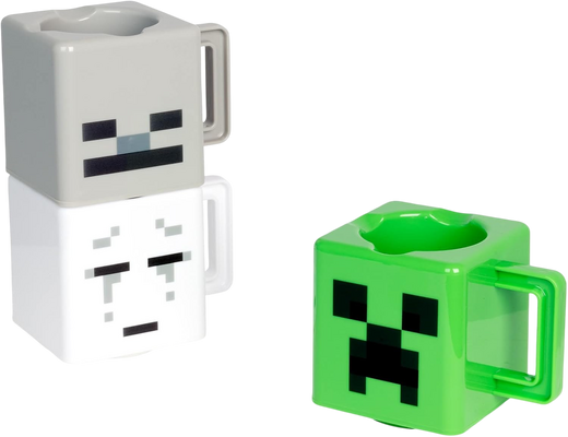 Paladone Minecraft 3x Stacking Mugs