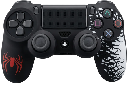 Deadskull PS4 Dualshock Silicone Case Protector – Red Spider -  for sale in Egypt from Games2Egypt