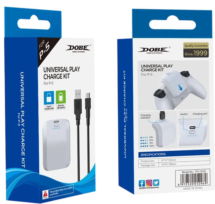 DOBE TP5-0550 Battery Pack for the PS5 DualSense – image 5