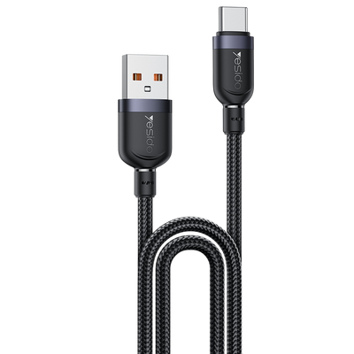 Yesido CA134C USB To Type-C 3A Fast Charging Data Cable - 3M