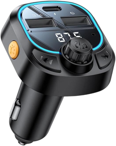 Yesido Y70 BT5.3 3-Device Car Charger FM Transmitter -  for sale in Egypt from Games2Egypt