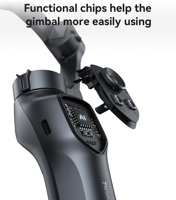 Yesido SF21 Smart Face Tracking Gimbal Stabilizer with Camera Fill Light  for sale in Egypt from Games2Egypt