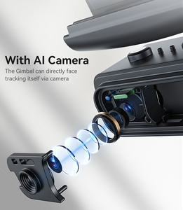 Yesido SF21 Smart Face Tracking Gimbal Stabilizer with Camera Fill Light  for sale in Egypt from Games2Egypt