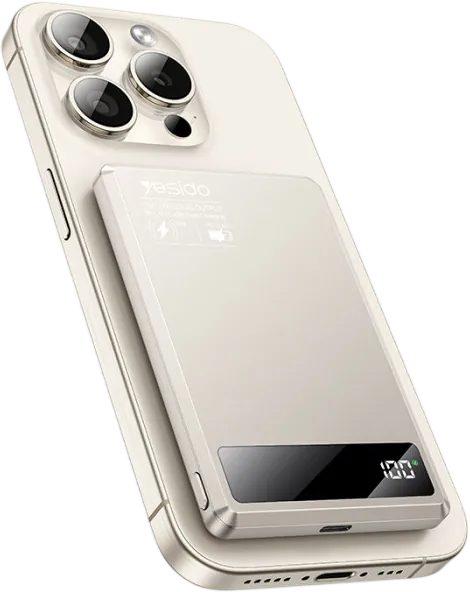 Yesido YP66 5000mAh 15W Wireless Ultra Slim Magsafe Power Bank  for sale in Egypt from Games2Egypt