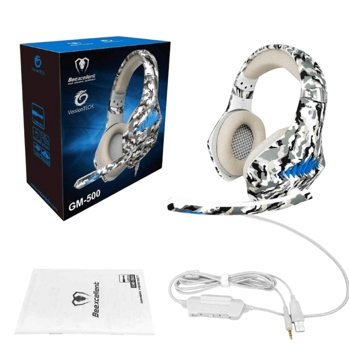Beexcellent GM500 Gaming Headset - Mesh Earcups (Camo)  for sale in Egypt from Games2Egypt