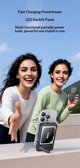 Yesido YP79 Wireless 10000mAh Power Bank Magsafe - Black  for sale in Egypt from Games2Egypt