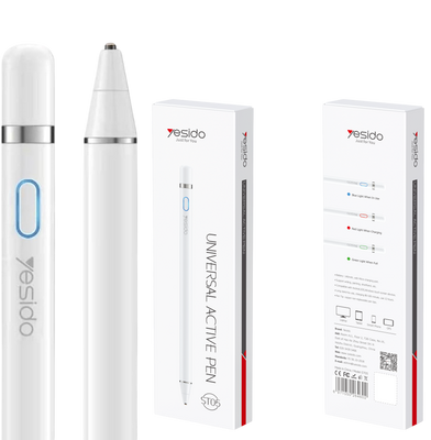 Yesido ST05 Aluminum Capacitive Active Universal Smart Pressure Stylus Pen