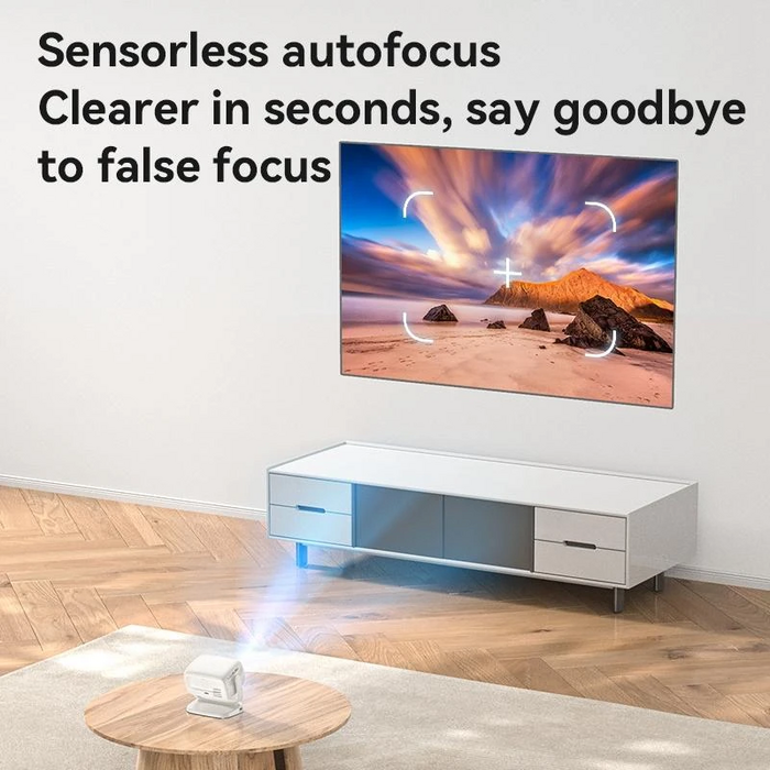 Yesido TV13 1280x720P 190ANSI Android 11.0 Series Smart Projector  for sale in Egypt from Games2Egypt