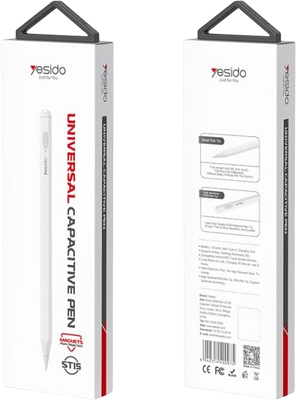 Yesido ST15 Aluminum Alloy Pom Tip No Delay Universal Active Stylus Pen