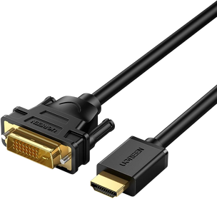 UGREEN HD106 HDMI Male To DVI (24+1) 1080P@60Hz Cable - 1M -  for sale in Egypt from Games2Egypt