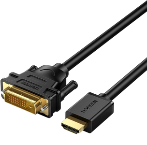 يوجرين HD106 كابل إتش دي إم آي إلى DVI-D - بطول 1 متر