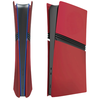 Replacement Plate Cover for PS5 Pro (Digital) - Red