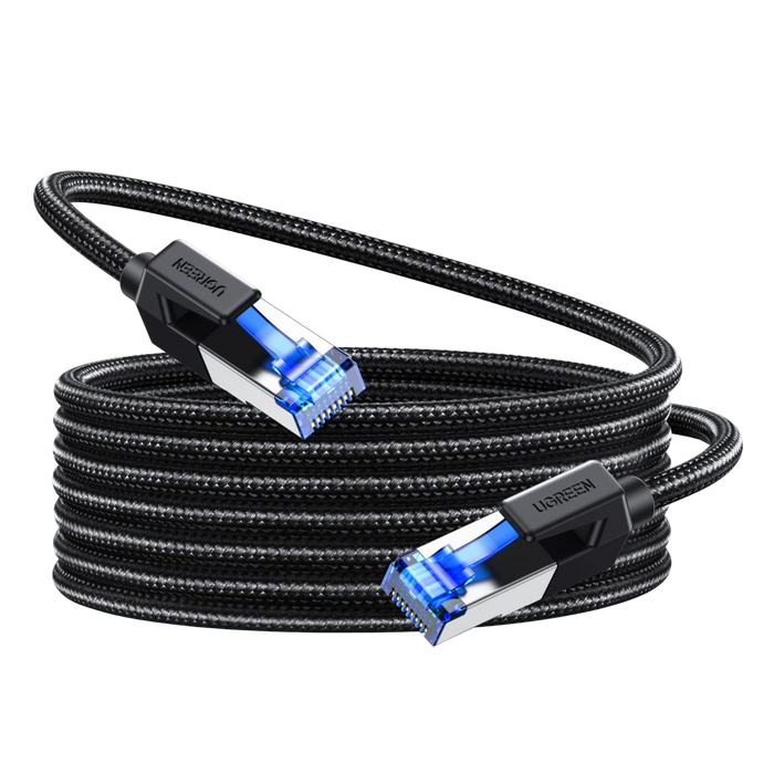 UGREEN NW153 Cat 8 F/FTP Ethernet RJ45 Braided Cable - 2M   for sale in Egypt from Games2Egypt