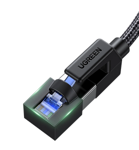 UGREEN NW153 Cat 8 F/FTP Ethernet RJ45 Braided Cable - 2M   for sale in Egypt from Games2Egypt