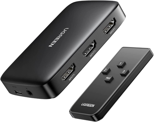 UGREEN CM332 HDMI Switcher 3 In 1 Out 4K@30HZ