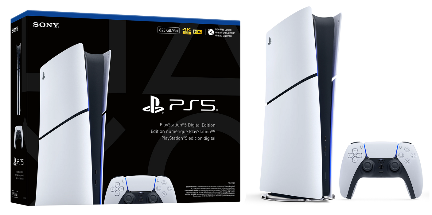 Sony PlayStation 5 Slim Console (Digital Edition) -  825 GB - Used  for sale in Egypt from Games2Egypt