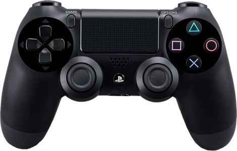 DUALSHOCK 4 PS4 Controller V1 - Black - Used -  for sale in Egypt from Games2Egypt